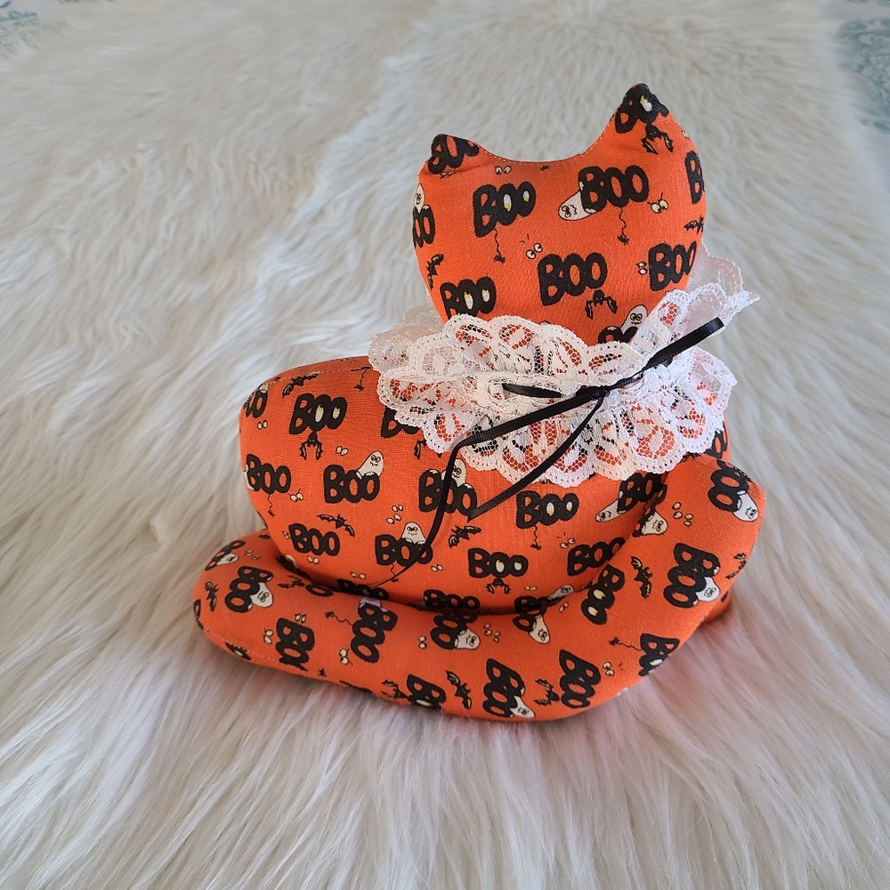 Vintage Halloween Pattern Cat